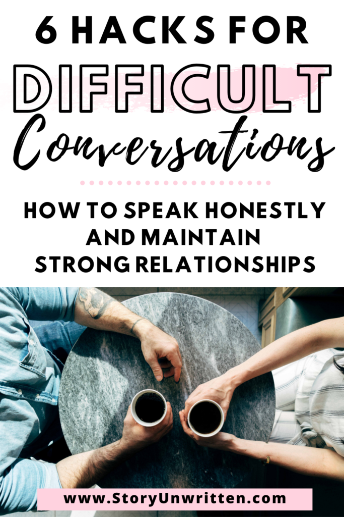 tips for hard conversations