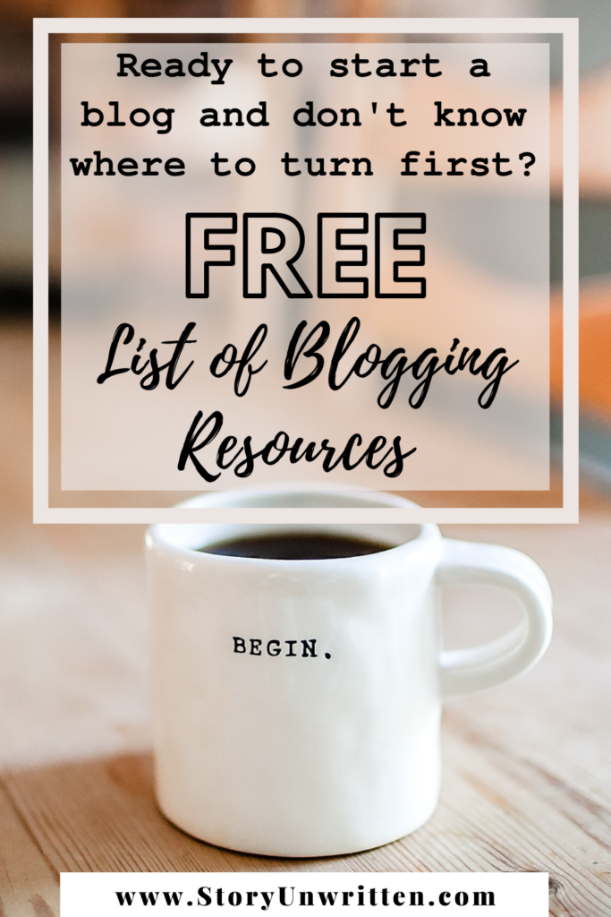 free blogging resources