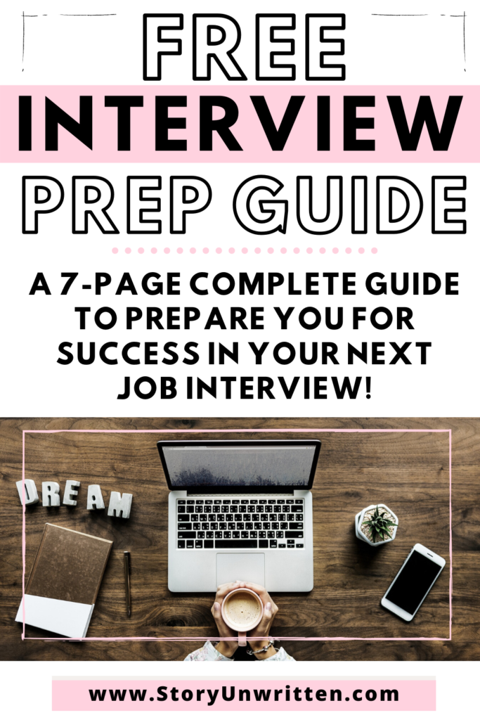 free interview prep guide