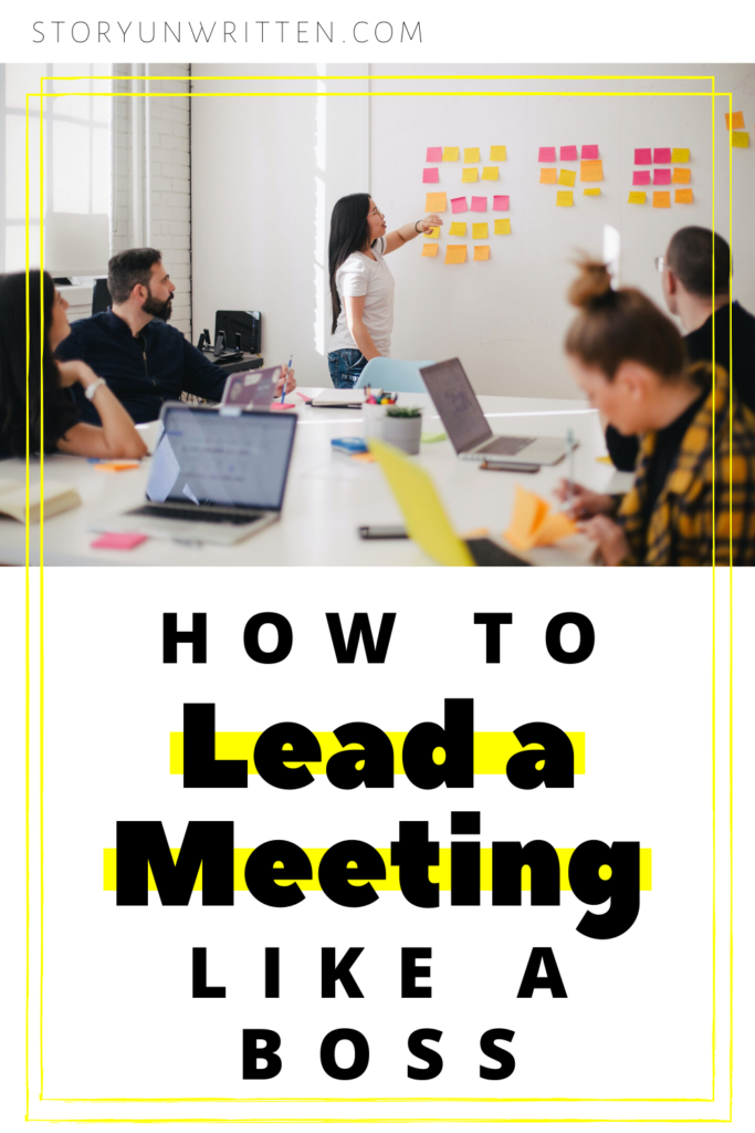 how to lead a meeting
