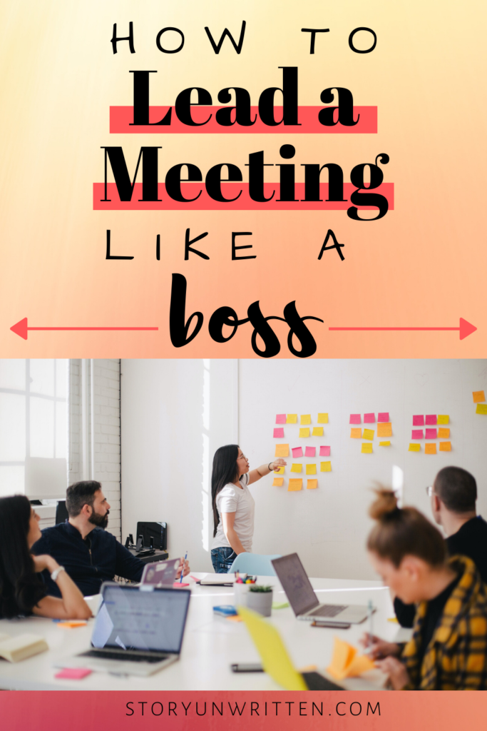 how to lead a meeting